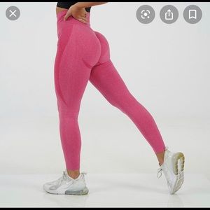 NVGTN Pink Seamless Leggings